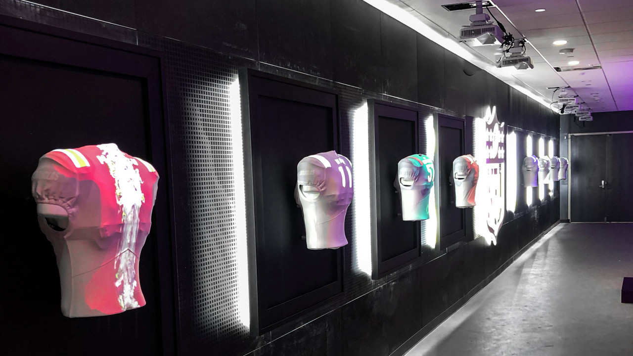 Projection Mapping - LSU Football - NFL Display